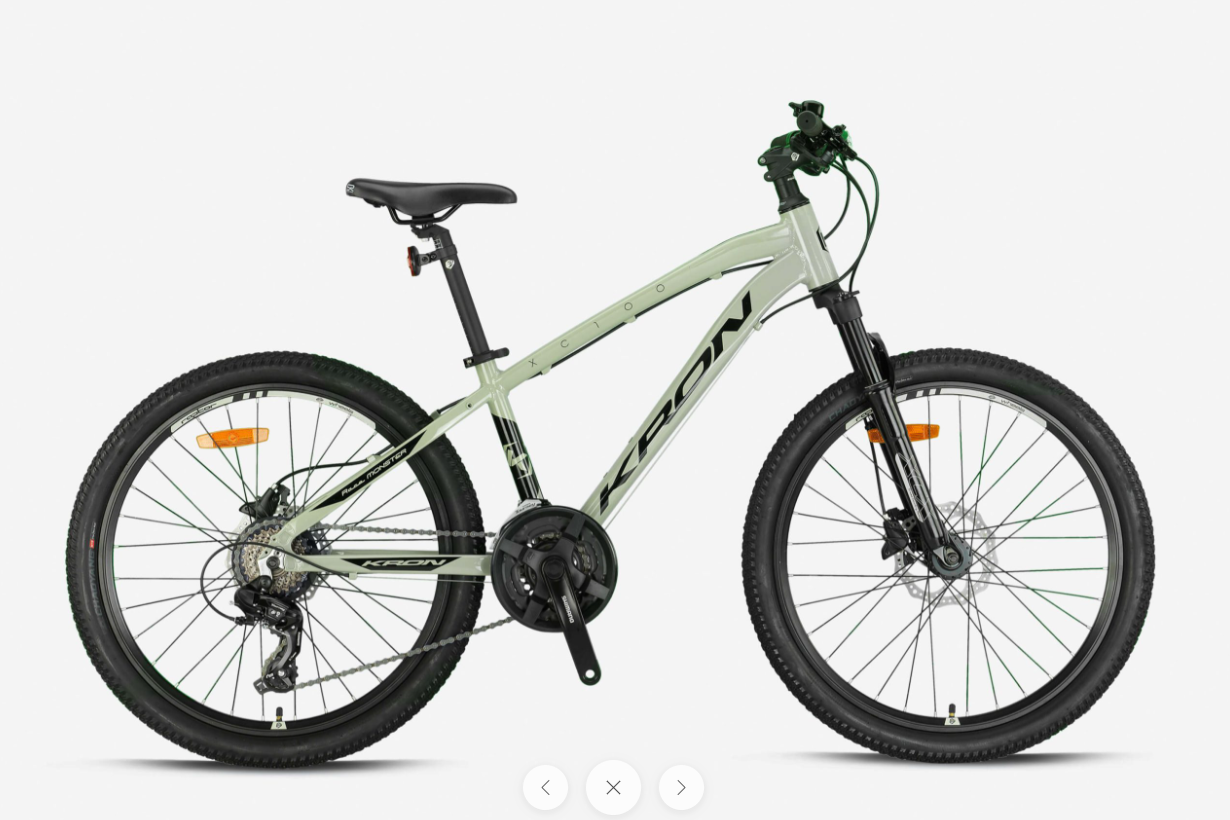 KRON XC100 HD 27,5 JANT 17cm KADRO BEJ BİSİKLET