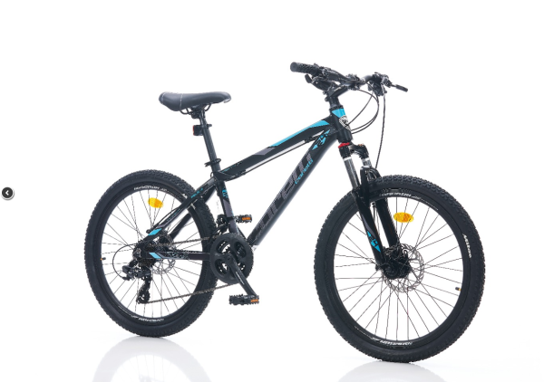CORELLİ FELIX 1.2 HD 24 JANT 14cm KADRO SİYAH-TURKUAZ BİSİKLET
