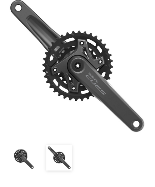 SHIMANO CUES Aynakol FC-U6000-2B 11/10/9 Vites 175,0 mm 36-22D Seri rengi