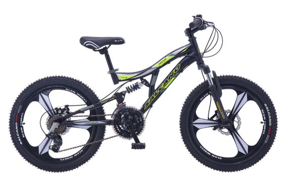 SALCANO NOVA MONOBLOK 20 JANT SİYAH-SARI BİSİKLET