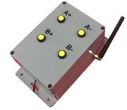 PROFESYONEL KABLOSUZ HALI SAHA FUTBOL SKORBORD LED PANOSU 64X32CM