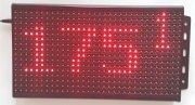 DİJİTAL LED SAYICI 32X16CM - RF KUMANDALI