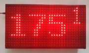 KABLOSUZ MÜŞTERİ ÇAĞRI SİSTEMİ 16X32CM- ÇİFT YÜZLÜ LED PANO