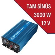 3000W-12V TAM SİNÜS İNVERTER