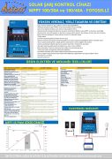 40 AMPER 12 /24 VOLT MPPT SOLAR ŞARJ KONTROL CİHAZI - MPPT 100/40A