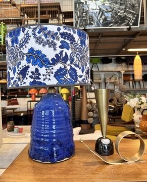 El Yapımı Stoneware Abajur