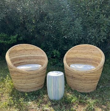Rattan Koltuk/Çift