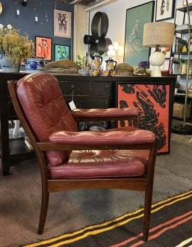 Deri Koltuk / G Möbler Nassjo Chair