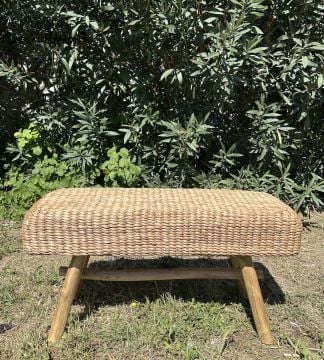 Rattan Bench
