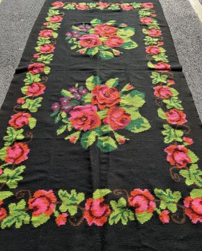 Karabağ El Dokuma Kök Boya Kilim