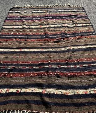 El Dokuma Kök Boya Kilim
