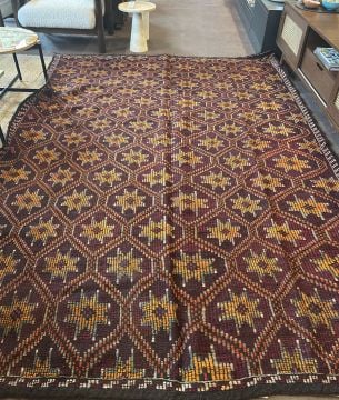 El Dokuma Kök Boya Kilim