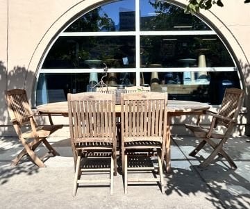 Teak Bahçe Masa Takımı