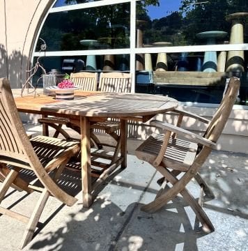 Teak Bahçe Masa Takımı