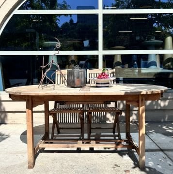Teak Bahçe Masa Takımı