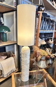 El Yapımı Stoneware Abajur