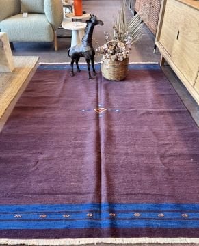 El Dokuma Kök Boya Kilim