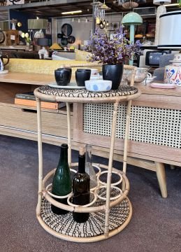 Rattan Servis Arabası