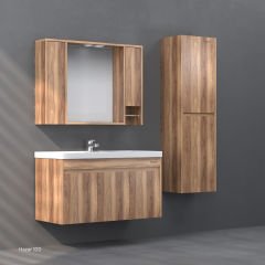 Shower Hazar 100 cm Banyo Dolabı