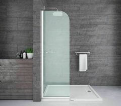 Shower Joy 120 cm 1 Sabit Tekne Üzeri Yarım Kanat Kabin