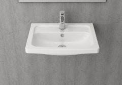 Bocchi | Taormina Pro 57 cm Lavabo P.Beyaz