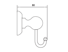 Csk Atlantis Tekli Askılık / ANTİK