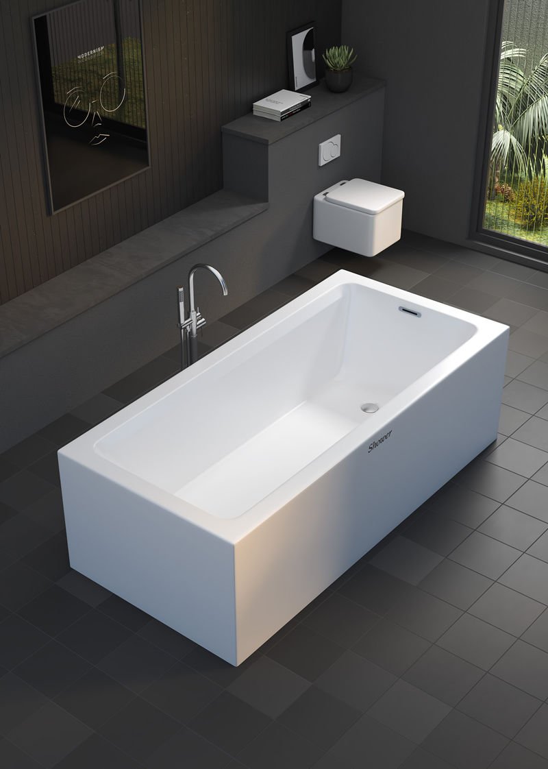 Shower Sharp 90x180 Bağımsız Küvet