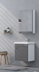 Shower Loft 50 cm Banyo Dolabı Antrasit