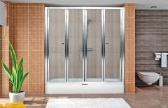 Shower Venüs 205 cm Tekne Üzeri 4 Hareketli Katlanır Kabin