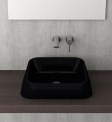 Bocchi Firenze Çanak Lavabo Parlak Siyah