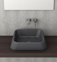 Bocchi Firenze Çanak Lavabo Mat Antrasit