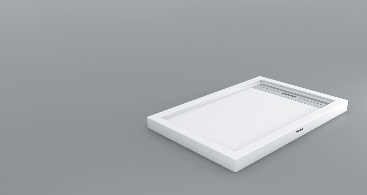 Shower 70x180 Drop Dikdörtgen Monoblok Duş Teknesi (h:8 cm)
