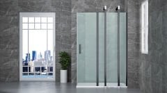 Shower Special 70x170 1 Sabit 1 Açılır Yan Panelli, Ön Cephe Girişli, Dikdörtgen Kabin