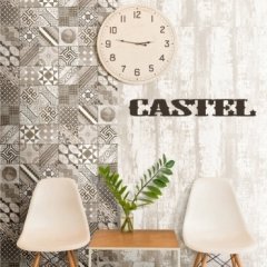 30x60 Castel Patchwork Gri ''Paket fiyatıdır.''