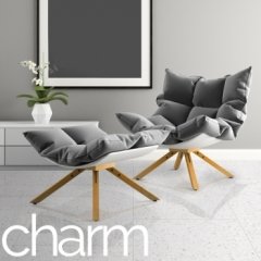60x60 Charm Gri Tam Parlak Rekt. ''Paket fiyatıdır.''