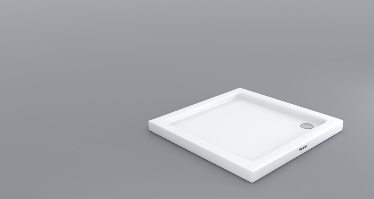 Shower 70x70 Bothina Kare Flat Duş Teknesi (h:7 cm)