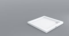 Shower 70x70 Bothina Kare Flat Duş Teknesi (h:7 cm)