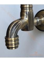 LPD Hamam Taslı İkili Perlatörlü Osmanlı Musluğu Antik 1/2