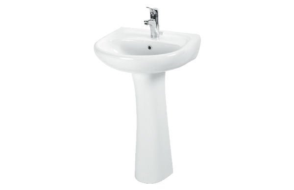 Esvit Lapino Platin 55 cm Lavabo + Kolon Ayak