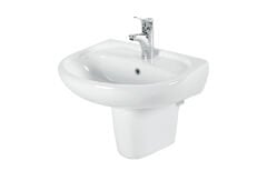 Esvit Lapino Platin 55 cm Lavabo + Yarım Ayak