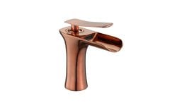 LPD Şelale Lavabo Bataryası PVD Rose Gold