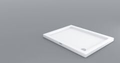 Shower 85x110 Rigel Dikdörtgen Flat Duş Teknesi (h:7 cm)