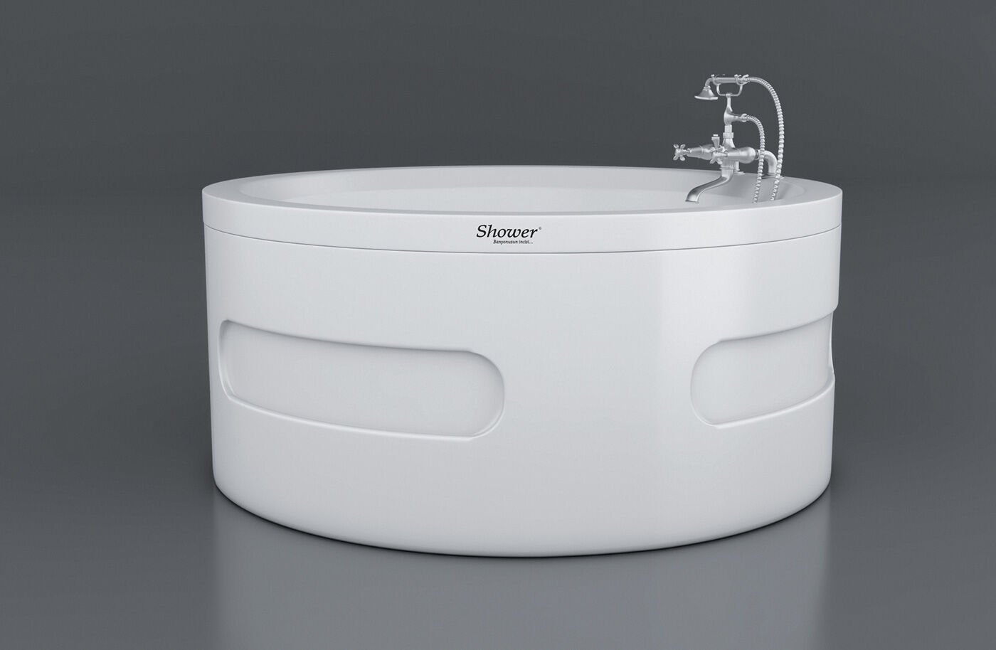 Shower Anka 150x150 Oturmalı Özel Küvet