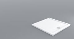 Shower 90x90 Kare Slim Flat Duş Teknesi (h:5 cm)