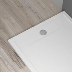 Shower 90x90 Kare Slim Flat Duş Teknesi (h:5 cm)