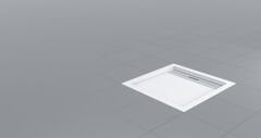 Shower 90x90 Drop Kare Flat Duş Teknesi (h:5 cm)