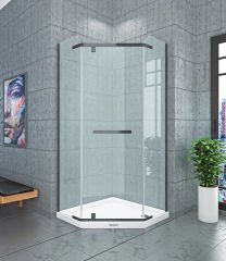 Shower Original 100x100 2 Sabit 1 Açılır Beşgen Kabin