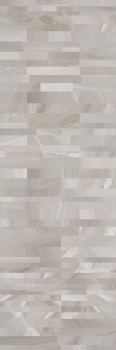 SERRA | 40*120 AGATHA GRİ PARLAK DEKOR  ''Paket fiyatıdır.''