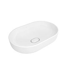 Kale Zero 2.0 Oval Çanak Lavabo Beyaz 60X40 cm