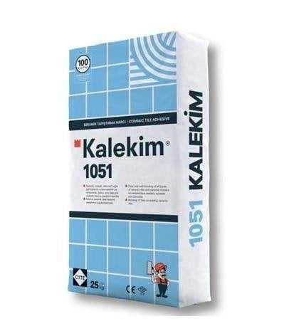 KALEKİM 1051 Seramik Yapıştırma Harcı 25 Kg Gri